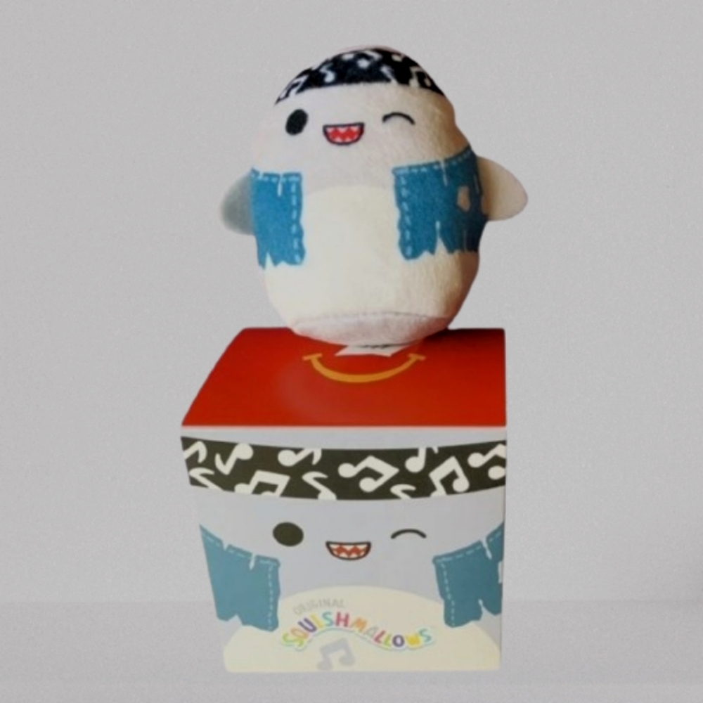 NEW! McDonalds Happy Meal GORDON Squishmallow Asian Version In Matching Box RARE